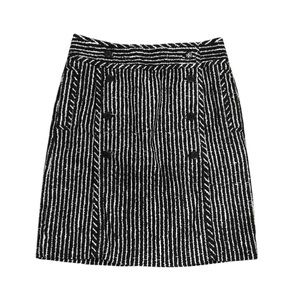 Tory Burch Coconut Zig Zag Carlin Skirt Size 4